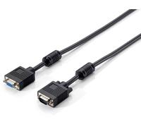 Equip Câble VGA 118800, 1 m noir, double blindage, connecteur VGA (D-Sub) mâle/femelle