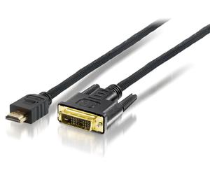 Equip 119329 Câble HDMI vers DVI-D, 10m, bidirectionnel