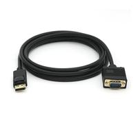 Equip Câble vidéo et adaptateur 119338 2 m VGA (D-Sub) vers DisplayPort Noir