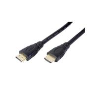 Equip 119356 Câble HDMI 1.4 7.5m 4K/30Hz Ethernet Cuivre Connecteurs Type A Mâle Noir, Longueur 7500mm, Bande passante TMDS max 10.2Gbit/s