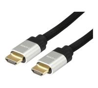 Câble Hdmi hdmi 2.1 3m haute vitesse 48gbps 8k/60hz 4k/120hz maillée 119382 - Equip