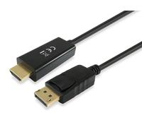 Equip 119391 Displayport Adapter HDMI M/M 3.0 m 4K/30Hz Black