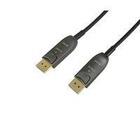 Equip Câble optique actif DisplayPort 1.4 119442 20 m 8K/60 Hz Noir