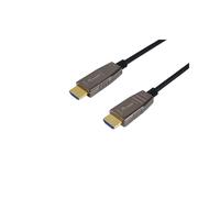 Equip 119455 Câble Optique Actif HDMI 2.1, 50m, Connecteurs Type A Mâle, Support 8K/60Hz & 4K/120Hz, HDCP 2.2, Bande Passante 48 Gbps
