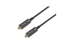 Equip 119461 Câble optique actif USB-C vers C, M/M, 5,0m, PD 60W, 4K/60Hz, 10Gbps, Vidéo+Données+PD
