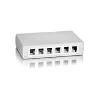 Equip 12-Port Keystone toputzgehäuse - Outlet Boxe (170 mm, 38 mm, 38 mm)