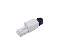 Equip Connecteur RJ45 Cat.6 121161 – Lot de 5 sans outil – Noir/Blanc