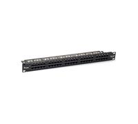 Equip 125295 Baie de Branchements 1U, 50 ports Cat3, Montage Rack 19", Dimensions 483x44x100mm, Noir, Conforme EIA-310-D, Poids 1.17 kg