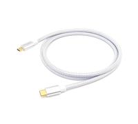 Equip 128356 Câble USB 3.2 Gen 2 C vers C, M/M, 1.0m, PD 100W, 4K/60Hz, 10Gbps, blanc