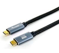 Equip 128359 Câble USB 3.2 Gen 2 C vers C, M/M, 3.0m, PD100W, 4K/60Hz, 10Gbps, noir