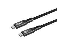Equip 128441 câble USB USB4 Gen 4x2 1,2 m USB C Noir