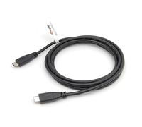 Equip Câble USB 2.0 Type-C Mâle/Mâle 3.0m, Power Delivery 60W, 480Mbps, Contacts Nickel, PVC Noir, Blindage Magnétique, RoHS