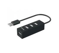 Equip 128955 hub & concentrateur USB 2.0 480 Mbit/s Noir
