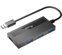 Equip 128956 Hub USB 4 ports USB-A USB 3.0 5 GBit/s noir 128956