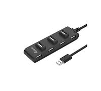 Equip Hub USB 2.0 128957 480 Mbit/s Noir