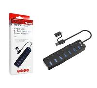 Equip 128965 Hub USB 3.2 Gen 1 7 ports avec adaptateur secteur