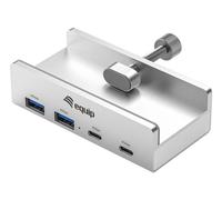 Equip 128967 hub & concentrateur USB 3.2 Gen 1 (3.1 Gen 1) Type-A 5000 Mbit/s Aluminium