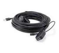 Equip Câble USB 133348 – USB 3.2 Gen 1 (3.1) Type A 15 m, 5 Gbit/s, Mâle/Femelle Noir