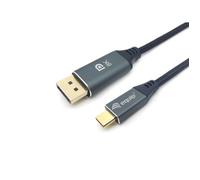 EQUIP 133422 CÂBLE VIDÉO ET ADAPTATEUR 2 M USB TYPE-C DISPLAYPORT GRIS