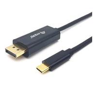 Equip Câble vidéo et adaptateur 133427 USB Type-C vers DisplayPort 2 m Gris