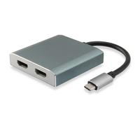 Equip 133464 adaptateur graphique USB 4096 x 2160 pixels Gris
