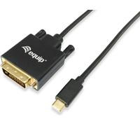 Equip 133468 Equip Adapter USB-C -> DVI-D (24+1) 1920x1200/60Hz 1.80m sw Polybeutel