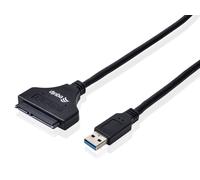 Equip 133471 laptop-dockingstation & portreplikator Schwarz