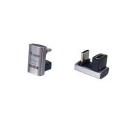 Equip Adaptateur USB-C 133477 - 40 Gbit/s PD 240W - Lot de 2 Noir/Gris