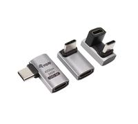 Equip 133478 Lot de 3 adaptateurs USB 4 C vers C 40 Gbit/s PD 240 W