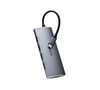 Equip 133482 Equip Adapter 7in1 USB-C->HDMI,3xUSB3.0,PD,SD,TF4K60Hz 0.15m