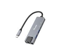 Equip 133496 Adaptateur multifonctionnel 5 en 1, 2.5GbE, USB-A x 2, USB-C x 1, USB-C , 100W USB PD