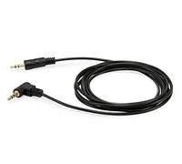 Equip 147084 Câble audio 3,5 mm mâle vers mâle stéréo coudé à 90° Noir