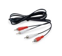 Equip Câble audio 147094 2 x RCA mâle-mâle Noir 2,5 m