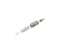 Equip 156020 Adaptateur Fibre Optique SC Multimode Gris - Dimensions 8.95x7.3x38mm - Lot de 12 unités