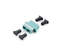 Equip Adaptateur de fibres optiques 156143 SC Turquoise Multimode 12 pièces