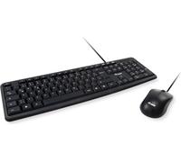 Equip 245201 Equip Combinaison filaire clavier+souris, noir, espagnol