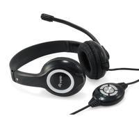 Equip 245301 Casque Avec fil Arceau Appels/Musique USB Type-A Noir