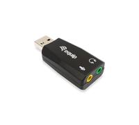 Equip 245320 Station d'accueil USB Type-A Noir, 22x51x12mm, Plug & Play, compatible Windows et macOS, Poids 85g