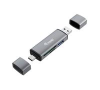Equip 245460 lecteur de carte mémoire USB 3.2 Gen 1 (3.1 Gen 1) Type-A/Type-C G