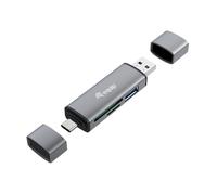 Equip Hub USB 3.0 OTG SB-C/USB-A, lecteur de cartes SD/MicroSD