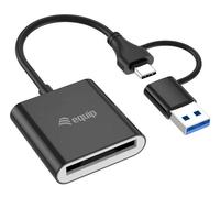 Equip 245461 lecteur de carte mémoire USB 3.2 Gen 2 (3.1 Gen 2) Type-C Noir