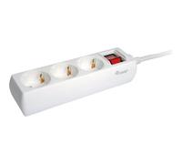 Equip 245551 Equip Steckdosenleiste 3-fach Schuko 1,5m Kabel mit Schalter