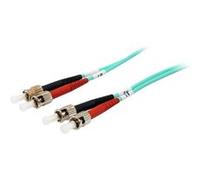 Equip 25224207 câble de Fibre Optique 2 m OM3 St Turquoise - Câbles de Fibre Optique (2 m, OM3, St, St, Male Connector/Male Conne