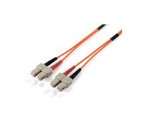 Equip 253333 Câble Fibre Optique OS2 Monomode SC/SC 3m, 9/125µm, LSZH, Perte 0.3dB, -20°C à 70°C, Jaune, REACH, RoHS