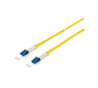 Equip 254435 : Câble Fibre Optique Monomode OS2 5m LC/LC 9/125µm LSZH Jaune, Perte d'Insertion 0.3dB, -20°C à 70°C, REACH/RoHS