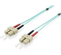 Equip 255333 LWL Patchkabel SC->SC 30.00m Multimode Duplex OM3 turq