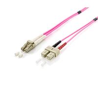 Equip 255536 câble de Fibre Optique 10 m 2X LC 2X SC Rose