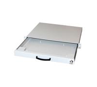 Equip 260410 Tablette Rack 1U Gris, 19" (48.3cm), 482x410x44mm, Acier, pour Rack Serveur/Baie Réseau, Code SH 85389099