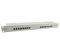 Equip Panneau de patch 326317 – 1U 16 ports RJ-45 Cat.6 – Gris clair