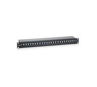 Equip 326424 - Baie de Branchements 1U 24 ports RJ-45 Cat6 contacts or - Montage Rack 1U - 483x44x109mm - Température -40°C à 80°C